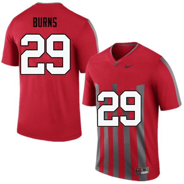 Ohio State Buckeyes #29 Rodjay Burns Men University Jersey Throwback